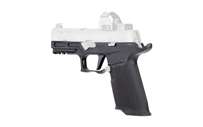 Icarus Precision A.C.E. SOCOM, Carry, Grip Module, Fits Sig P320 Carry, Aluminum Construction, Anodized Finish, Black 320_SOCOM_CRY_NON_BLK