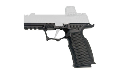 Icarus Precision A.C.E., Grip Module, Fits Sig P365 X-Macro, Aluminum Construction, Anodized Finish, Black 365_X_MACRO_NON_BLK