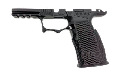 Icarus Precision A.C.E., Grip Module, Fits Sig P365 X-Macro with Manual Safety, Aluminum Construction, Anodized Finish, Black 365_X_MACRO_SFT_BLK