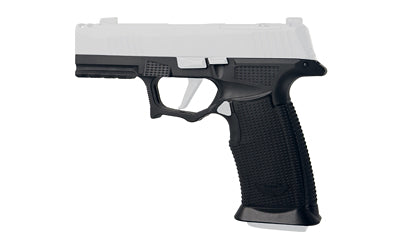 Icarus Precision A.C.E. Air, Grip Module, Fits Sig P365 X-Macro with Manual Safety, Polymer Construction, Black, Right Handed Operator Thumb Ledge AIR_X_MACRO_SFT_BLK_RH