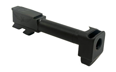 Icarus Precision Omega Comp/Barrel, 9MM, Fits Glock 43X OEM Slides, Nitride Finish, Black, Includes Barrel and Compensator G5_43X_COMP_BLK
