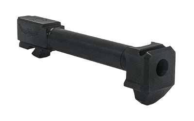 Icarus Precision Omega Comp/Barrel, 9MM, Fits Glock 17 Gen 5 OEM Slides, Nitride Finish, Black, Includes Barrel and Compensator G5_G17_COMP_BLK