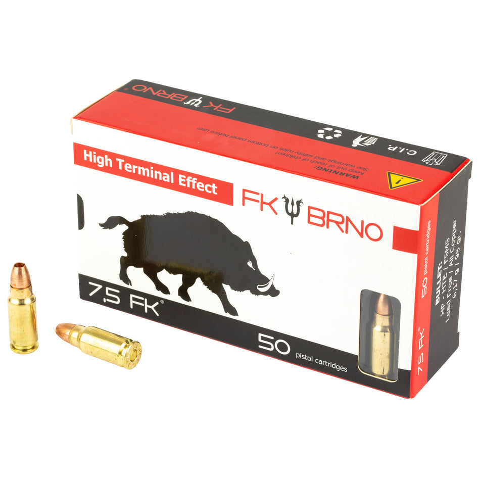 FK Brno 7.5 FK F5 95gr CSHP Ammo