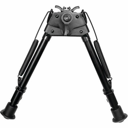 TacShield Heavy Duty Bi-pod Pivot Adjustable 9"-13" Matte Black