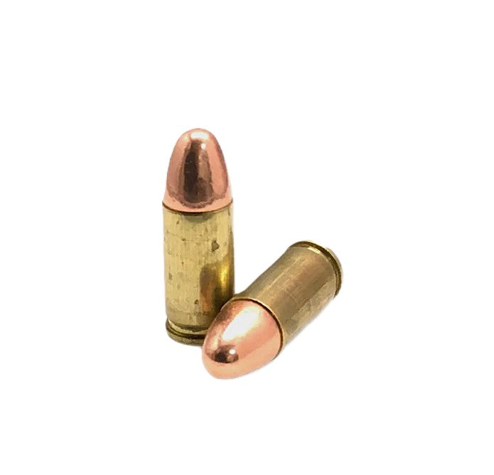 American Munitions 9mm 124 Grain Full Metal Jacket Bulk Loose NEW MIXED HEADSTAMP