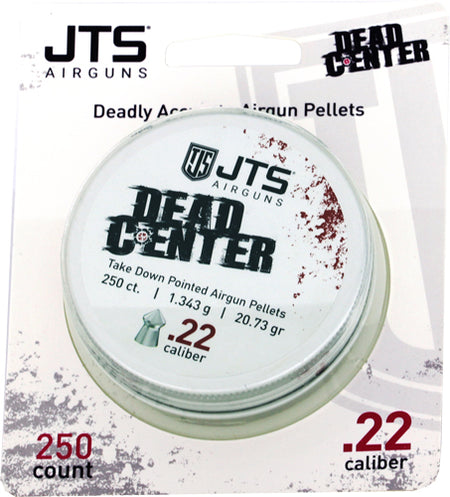 JTS PELLETS DEAD CENTER 22 POINTED 20.73 GR 250CT