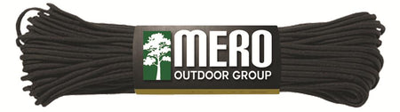 Mero 550 Paracord - 100' 550 lb Black