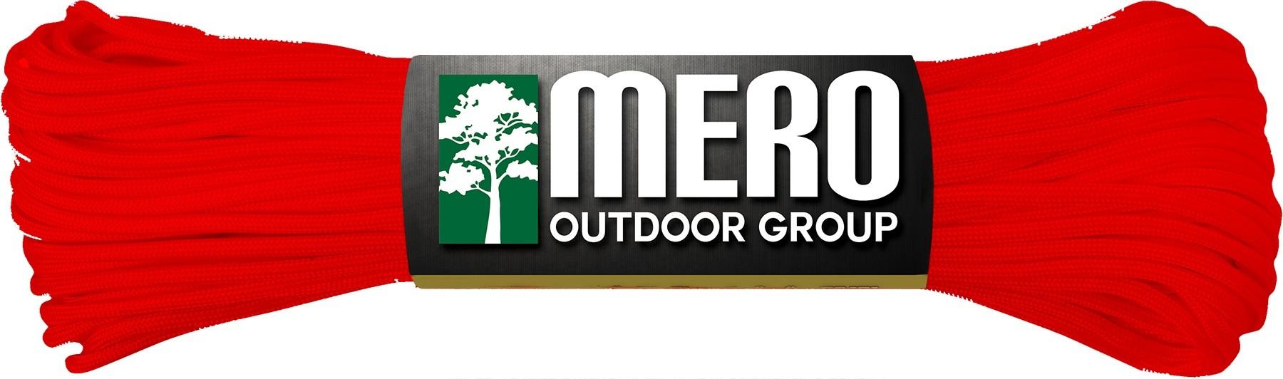 Mero 550 Paracord - 100' 550 lb Red Imperial