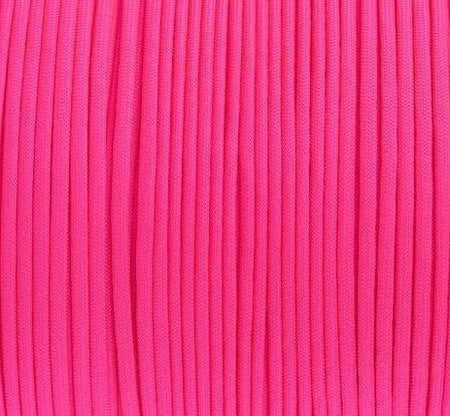 Mero 550 Paracord - 100' 550 lb Pink Neon