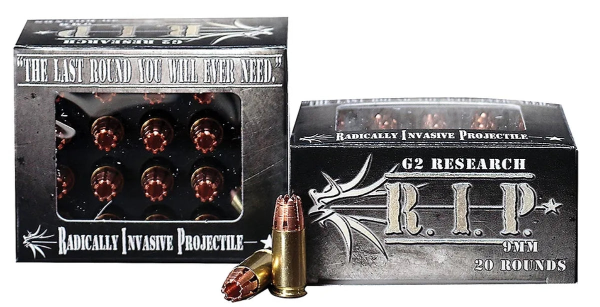 G2 Research 9mm Luger RIP 92gr HP Lead Free Ammo