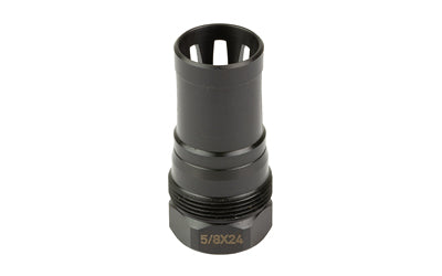 KAK Industry Plan B A2 Flash Hider, 5/8X24 Thread Pitch, .375" Bore Diameter, Plan B Compatible, Nitride Finish, Black 411-2103-006