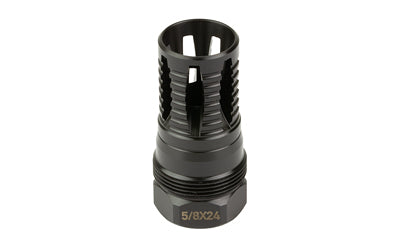 KAK Industry Plan B A7 Flash Hider, 5/8X24 Thread Pitch, .375" Bore Diameter, Plan B Compatible, Nitride Finish, Black 411-2103-020