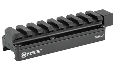 Kinetic Development Group, LLC SIDELOK, Universal Scope Riser, Standard, Fits Picatinny, Black Finish, .62" Rail Height SID5-100