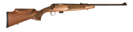 Crickett KSA20020 Model 722 Classic 22 LR 7+1 20" Blued Button Rifled Target Barrel, Blued Stainless Steel Receiver, Fixed Walnut Stock, Right Hand