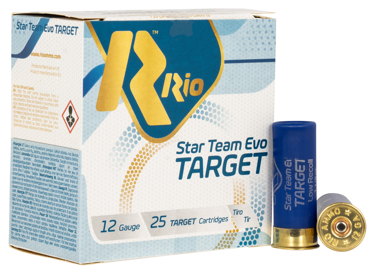 Rio Star Team Evo Training 12 Gauge 2.75'' 1 1/8 oz #8 Shot