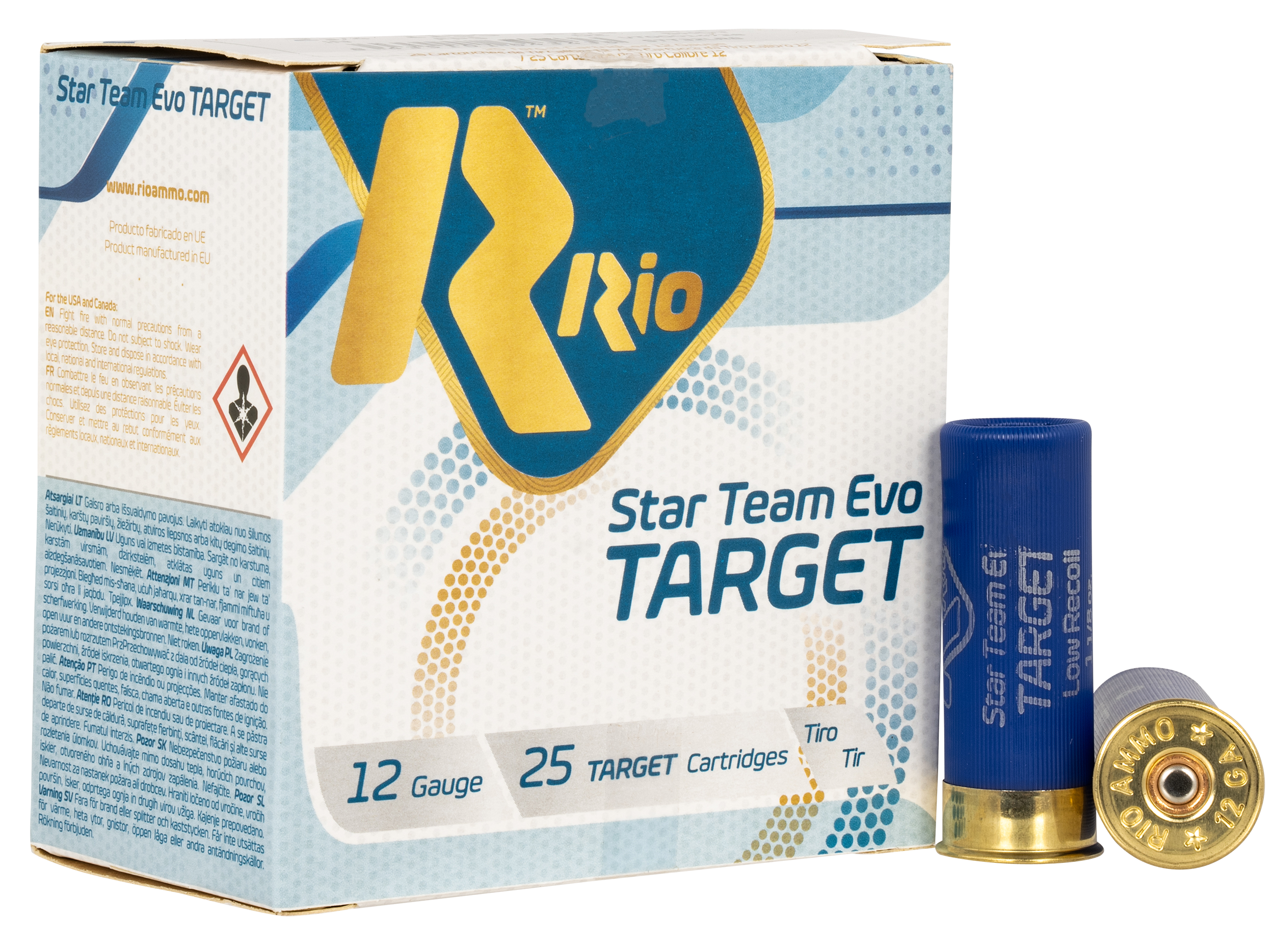 Rio Star Team Evo Training 12 Gauge 2.75'' 1 1/8 oz #8 Shot