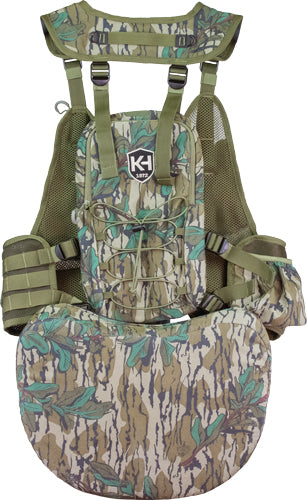 KNIGHT AND HALE RUN N' GUN 200 TURKEY VEST MO GREENLEAF