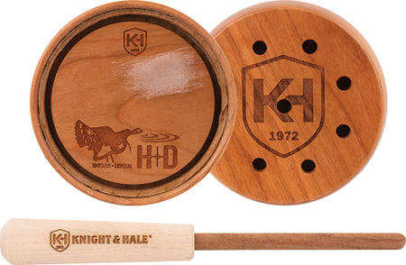 KNIGHT AND HALE HD CRYSTAL POT CALL CHERRY/CRYSTAL