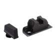 Ameriglo Optic Compatible Sight Set for Glock 43X/48 A-Cut Black Front and Back