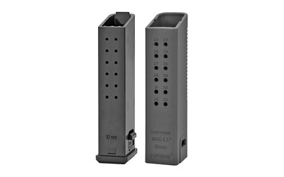 KRISS USA, Inc Magazine Extension, 10MM, +18 Rounds, Black, Fits Kriss VECTOR, 3 Pack, Fits Glock 20 Magazines KVA-MX2K10BL01