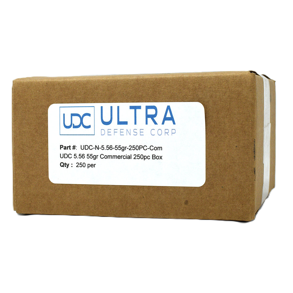 Ultra Defense Corp(UDC) 5.56x45mm M193 55 Grain Full Metal Jacket(FMJ) 3250 FPS