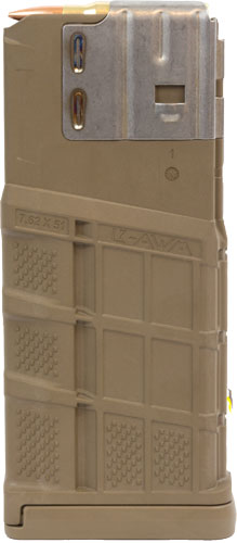 LANCER MAGAZINE L7AWM SR-25 7.62X51 25RD OPAQUE FDE!