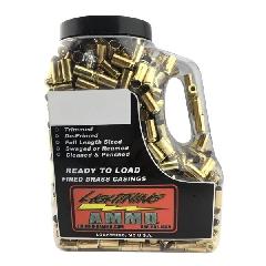 Lightning Ammo Reman. Cleaned & Polished Brass .38 Spl 500/ct Jug