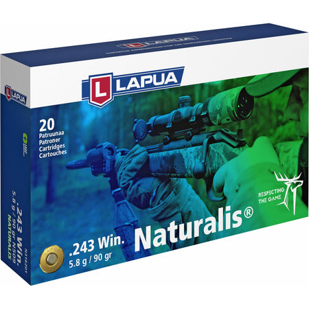 Lapua 4316052  Full Metal Jacket 90 Grain .243 Winchester