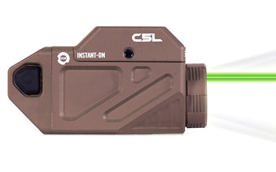Viridian Weapon Technologies C5L Tac Light with Laser, Universal Fit, Green Laser with 650 Lumen Light, Instant On, Flat Dark Earth 930-0055