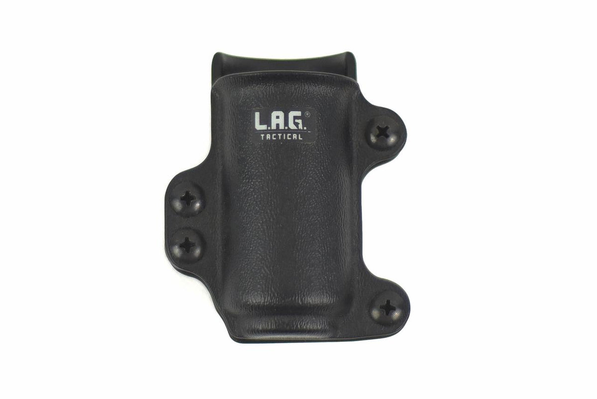 L.A.G. Tactical MCS Flashlight and Pepper Spray Holster 1.3" Black