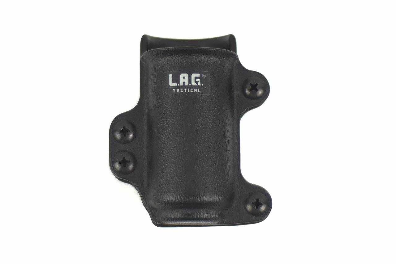 L.A.G. Tactical MCS Flashlight and Pepper Spray Holster 1.3" Black