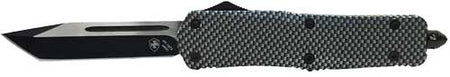 TEMPLAR KNIFE LARGE OTF CARBON FIBER 3.5" BLACK TANTO