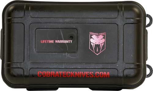 COBRATEC LARGE CTK1 OTF SAND DISTRESSED CRKTE 3.75" TANTO