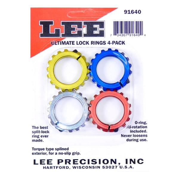LEE Ultimate Lock Rings 4/pk – Black Basin