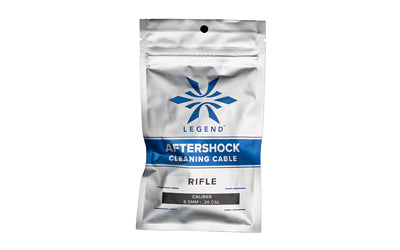 Legend Outdoor Gear Aftershock Cleaning Cable, Fits 6.5/26 Caliber Rifles, Tan and Black AS-CC-65