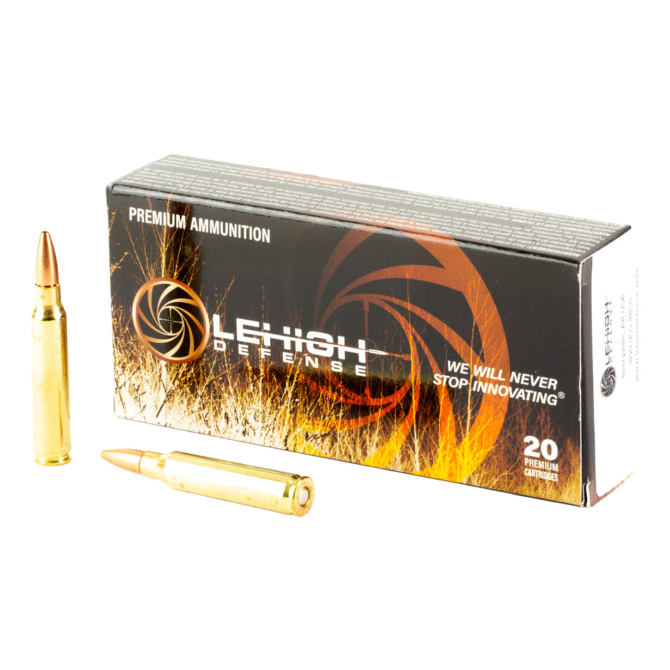 Lehigh Defense .223 Remington 62gr Controlled Chaos Ammo