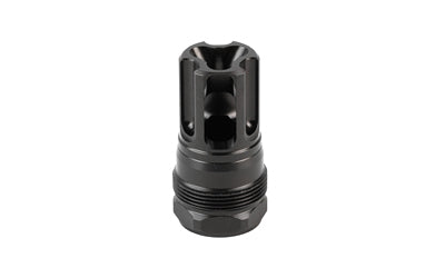Liberty Precision Machine Eclipse, Flash Hider, 30 Caliber, 1/2X28 Thread Pitch, Compatible with .900"-24 Mounts, Nitride Finish, Black LPM-2001