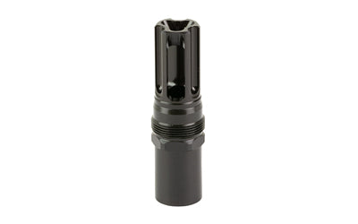 Liberty Precision Machine Eclipse, Flash Hider, 30 Caliber, 1/2X28 Thread Pitch, Compatible with .900"-24 Mounts, 3.05" Long for a 13.7" Pin and Weld, Nitride Finish, Black LPM-2007