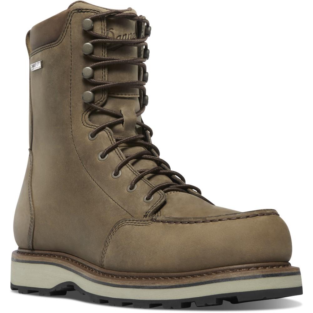 Danner Cedar River Moc Toe Hunter 8" Boots Timberwolf Size 12