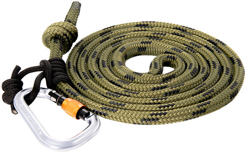 TETHRD 11MM LINEMAN BELT W/2 CARABINERS & PRUSIK CORD