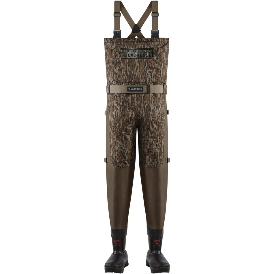 LaCrosse Alpha Swampfox Breathable Mossy Oak Bottomland 1000G Size 8