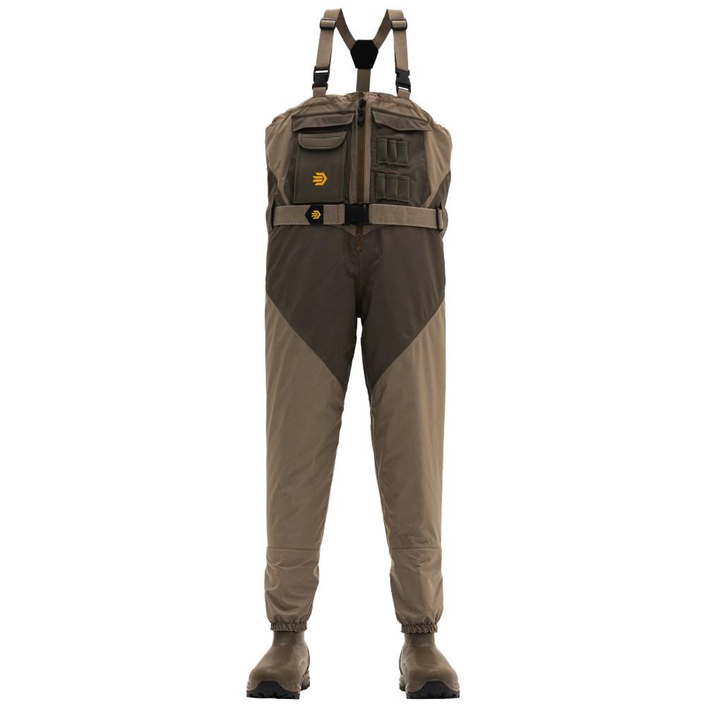 Lacrosse Alpha Agility Select Zip Waders Brown 1600G Size 12
