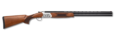 Pointer KAR2828 Acrius Full Size 28 Gauge Break Open 2.75" 2rd 28" Black Over/Under Vent Rib Barrel, Nickel Steel Laser Etched Receiver, Fixed Turkish Walnut Stock, Ambidextrous
