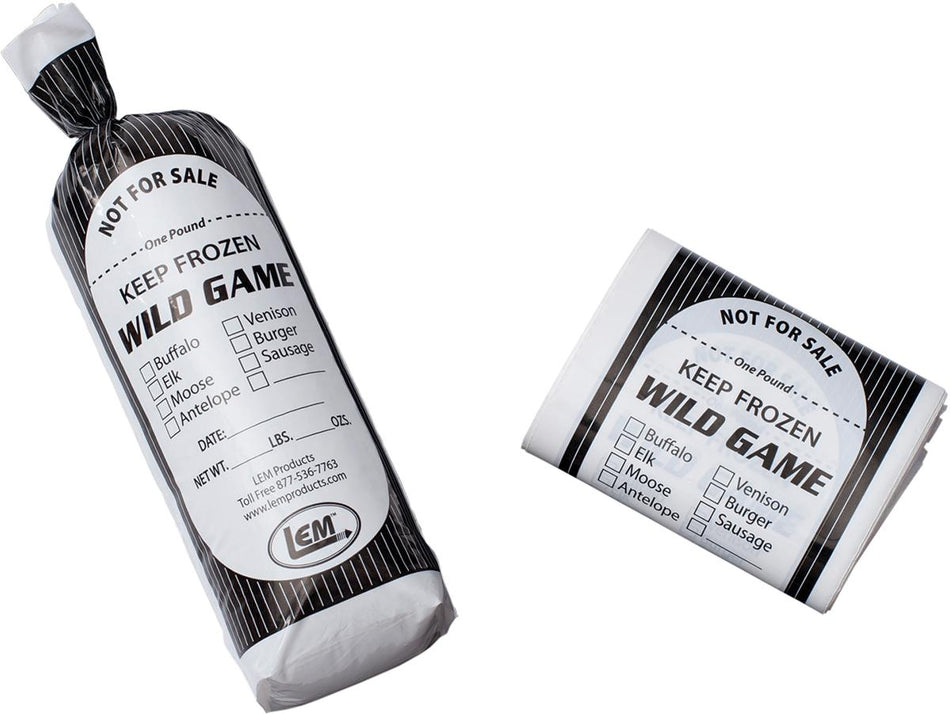 LEM Products 2 lb. Wild Game Bags - 25 count
