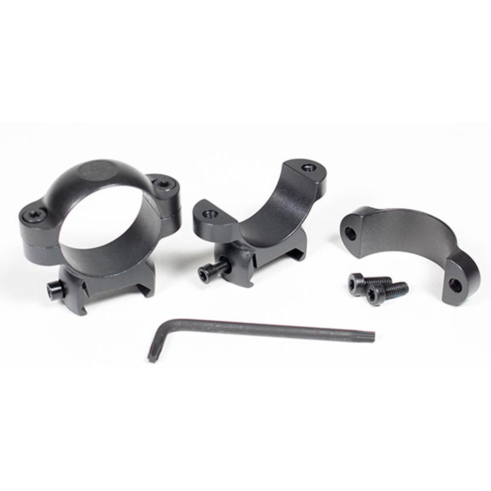 Leupold 2-Piece LRW Cross-Slot Steel Scope Rings 1" Medium Matte