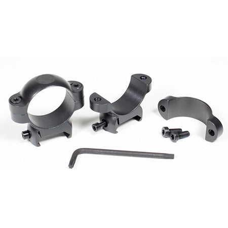 Leupold 2-Piece LRW Cross-Slot Steel Scope Rings 1" Medium Matte