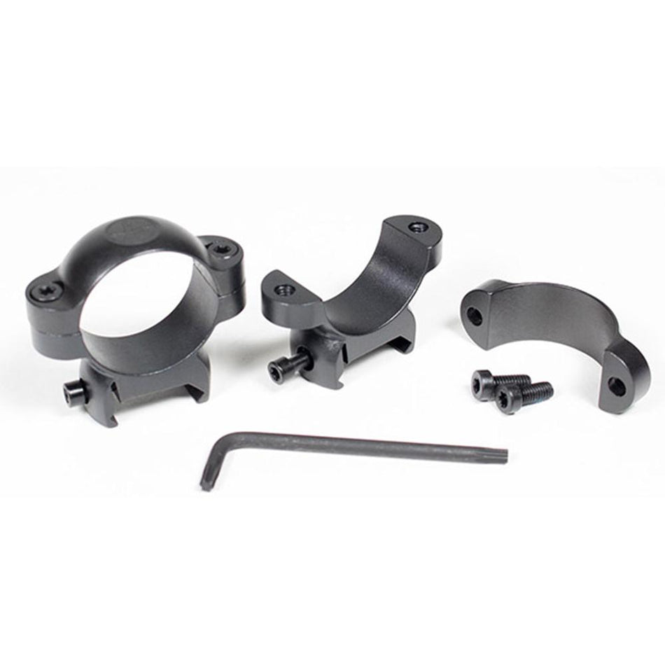 Leupold 2-Piece LRW Cross-Slot Steel Scope Rings 1" Medium Matte