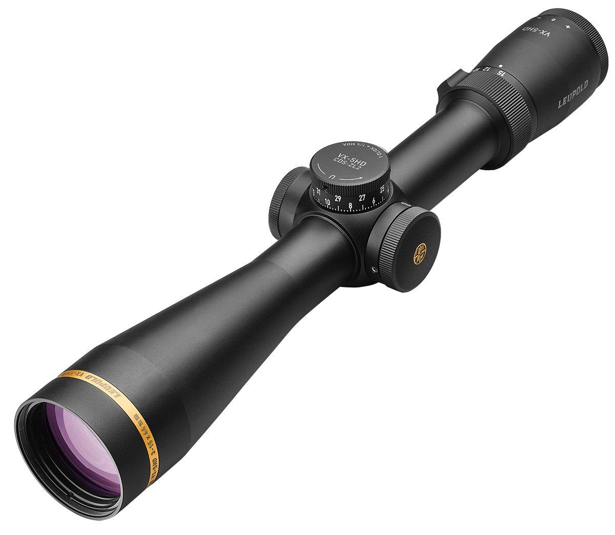 BLEMISHED Leupold VX-5HD Rifle Scope - 3-15x44mm 30mm CDS-ZL2 SF Illuminated FireDot Duplex Reticle Matte Black
