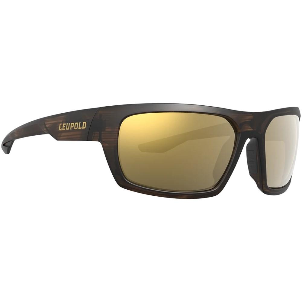 Leupold Packout Shooting Glasses Matte Tortoise with Bronze Mirror ...