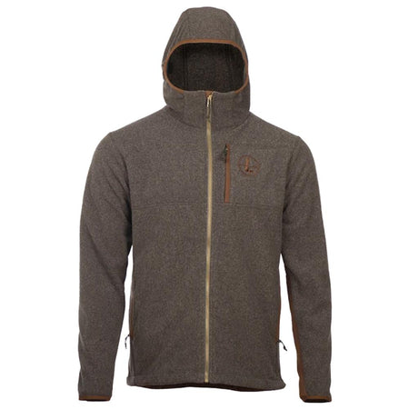 Leupold Make Ready Full Zip Hooded Fleece Ash Green 2XL